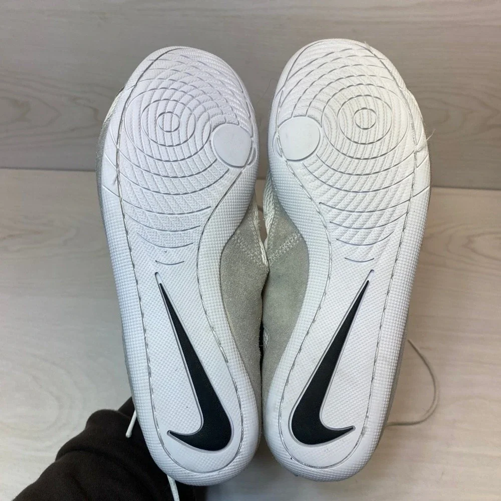 Nike Mens 12 Speedsweep VIII Wrestling Shoes High Top White Gray HF9132-100